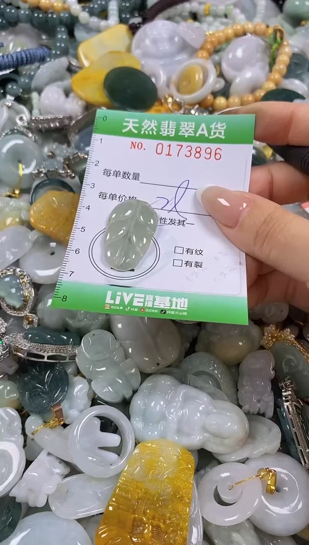 翡翠未镶嵌颈饰闪购0173896