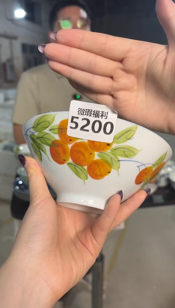 陶瓷景德镇釉下高温手绘陶瓷