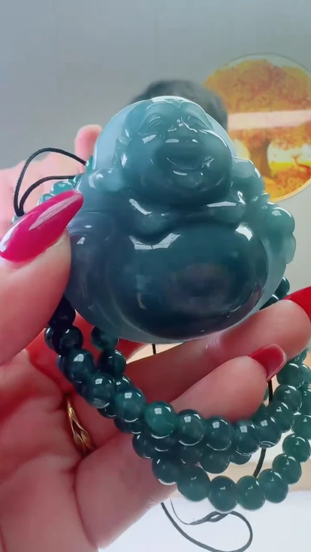 颈饰未镶嵌翡翠天然A货翡翠  多样性随机发其一