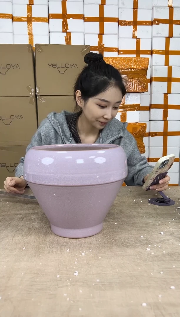 高筒淡紫色大号22x22