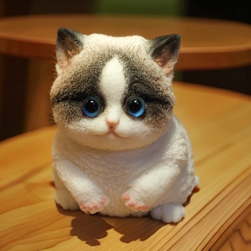 可爱Q弹硅胶布偶猫咪捏捏乐