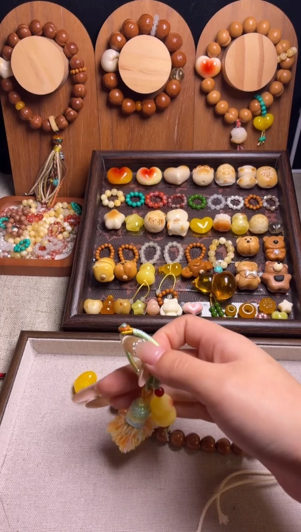 手串猴头核桃辰***?单配饰黄葫芦吊坠