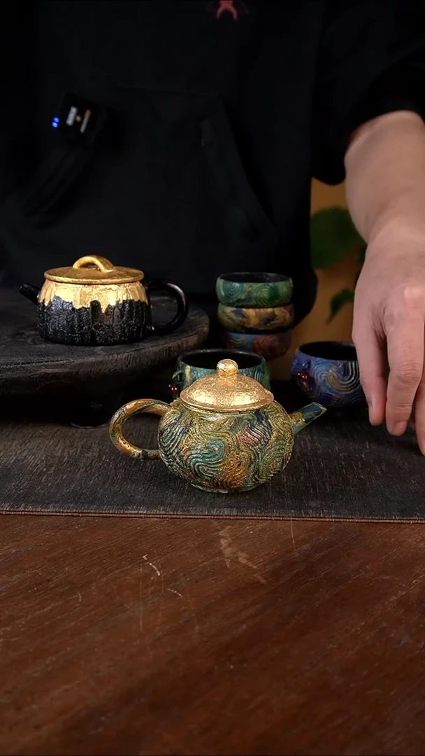 108大漆小康茶器