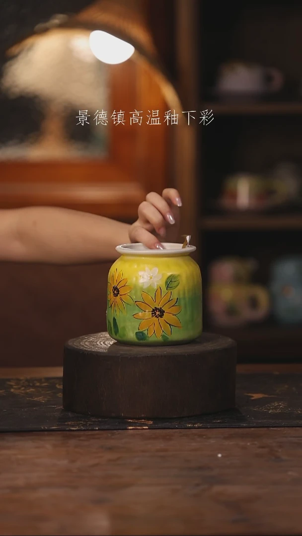 陶瓷景德镇高温釉下手绘137