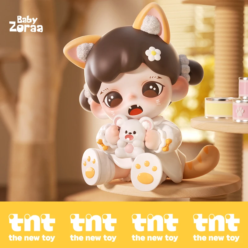 Zoraa喵呜猫颜社mini系列盲盒新品上新首发潮玩盲盒送礼