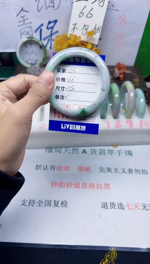 未镶嵌手镯翡翠23