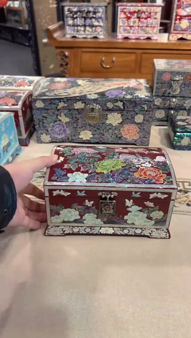 【闪购商品】微瑕按扣满贝·弘贝雅螺钿漆器文化馆