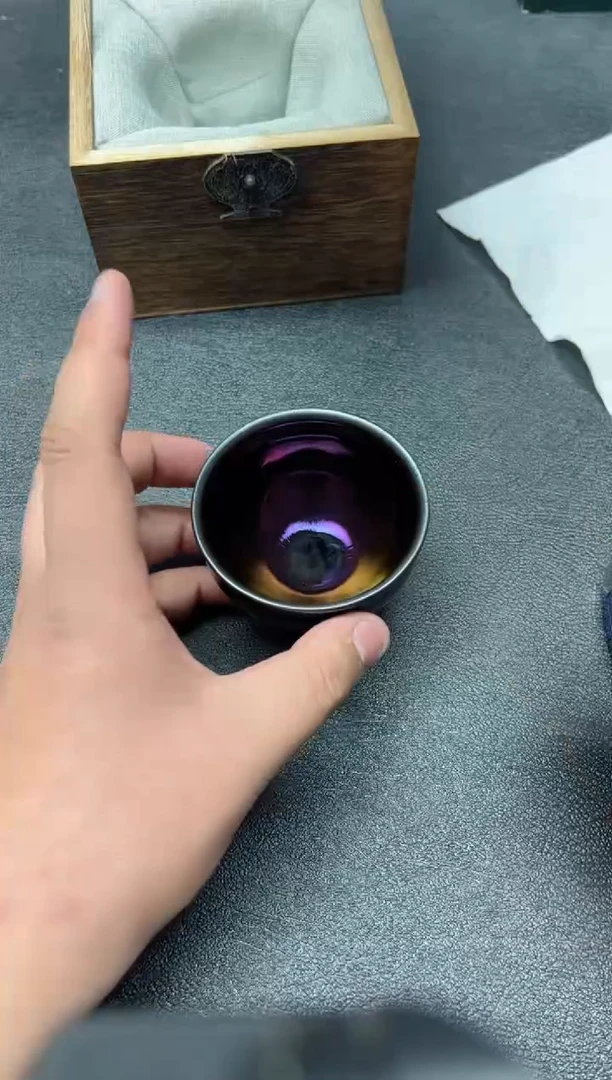 【闪购商品】茶盏085建窑建盏主人杯