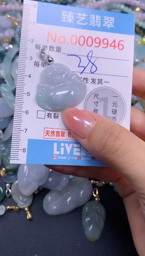 颈饰未镶嵌翡翠9946