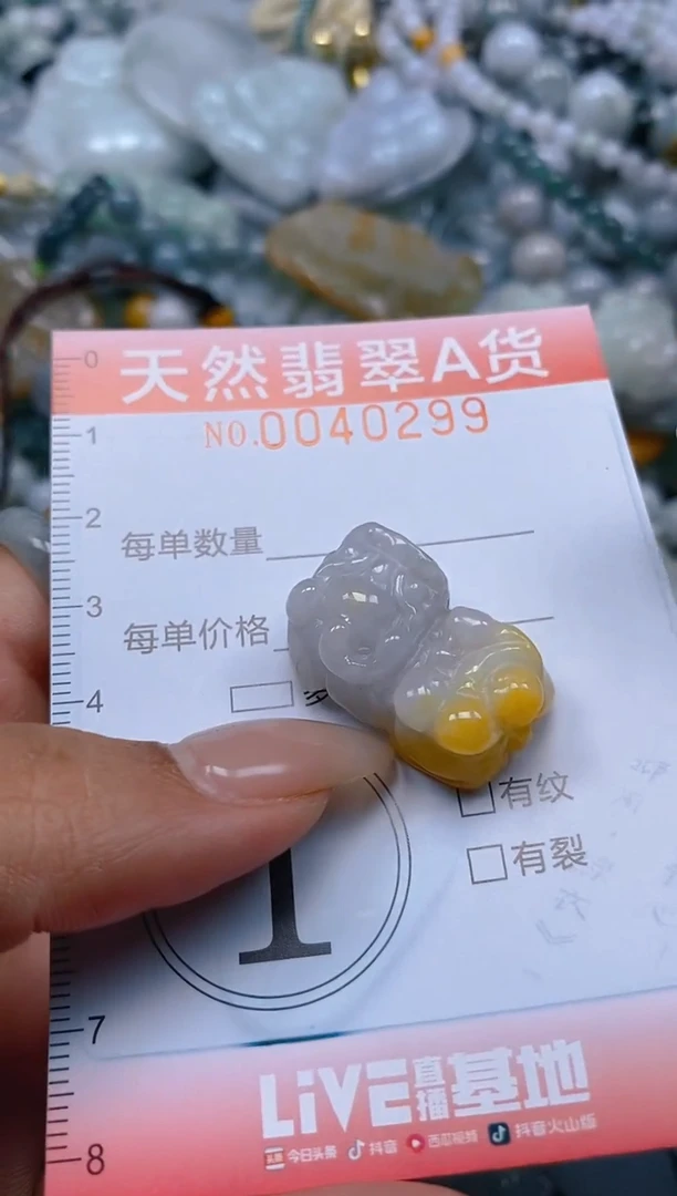 翡翠未镶嵌颈饰闪购0040299