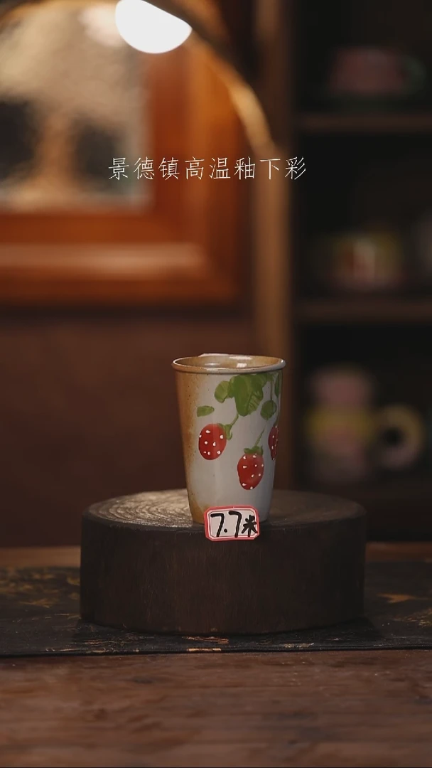 陶瓷景德镇高温釉下手绘陶瓷342