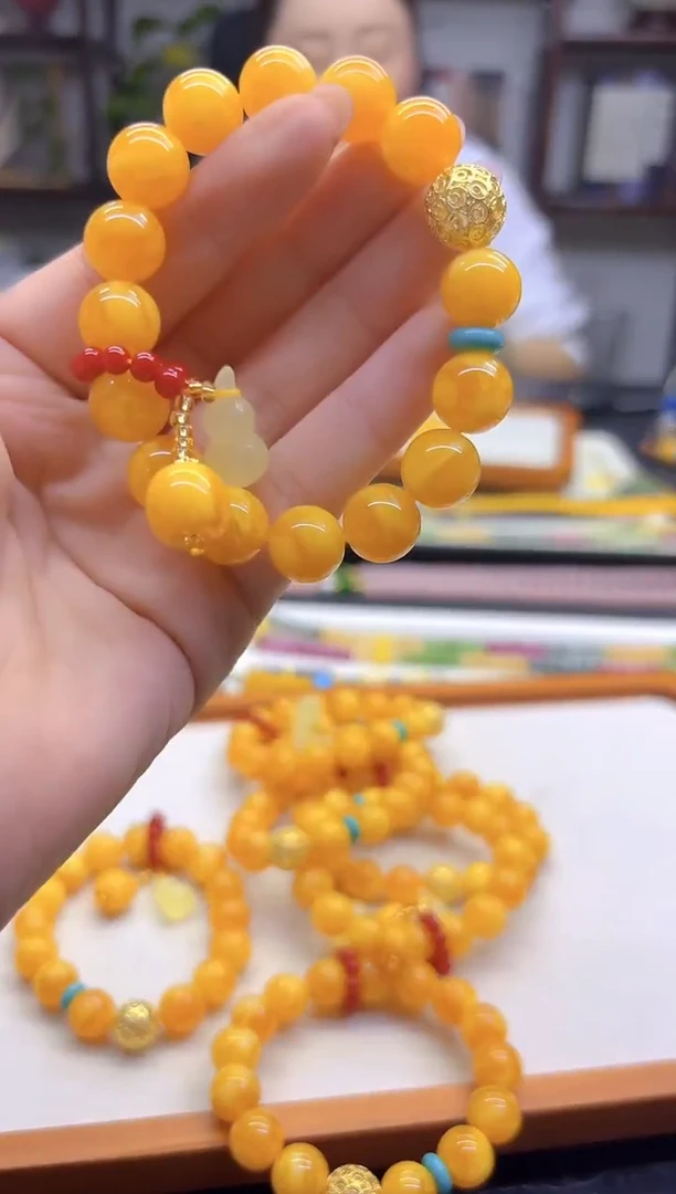 手链蜜蜡未镶嵌DIY款S941