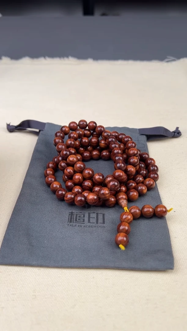 黄花梨/降香黄檀手串/手链黄花梨 1.0x108