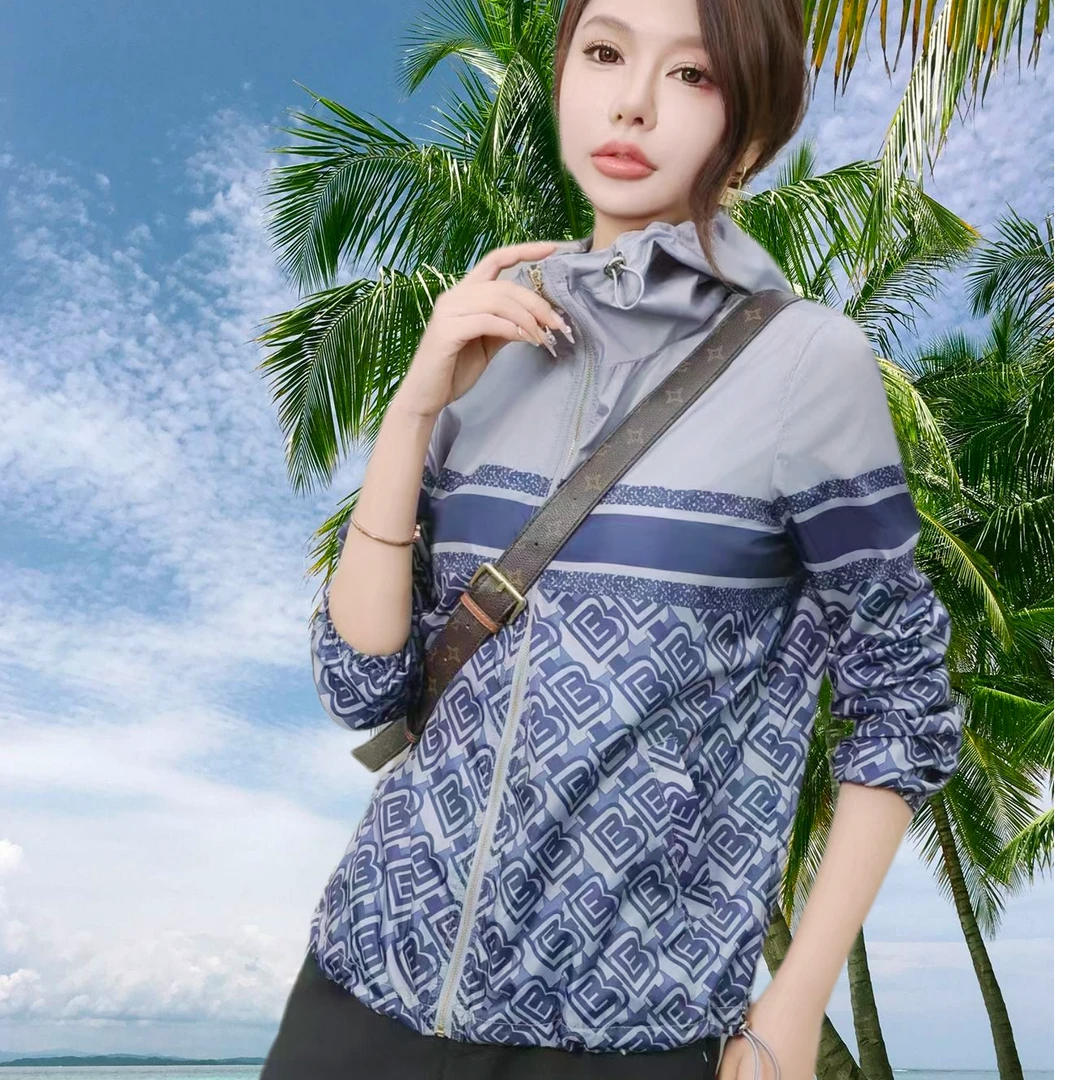 【MCHEN】春夏新款连帽宽松冲锋防晒衣外套-W08