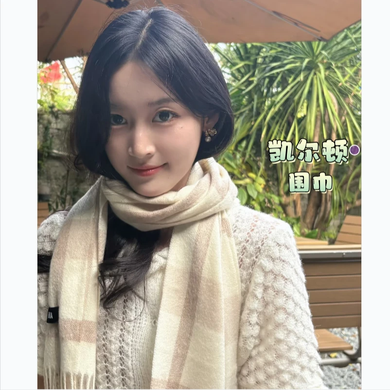 商场同款~高端围脖/羊绒围巾/披肩/方巾