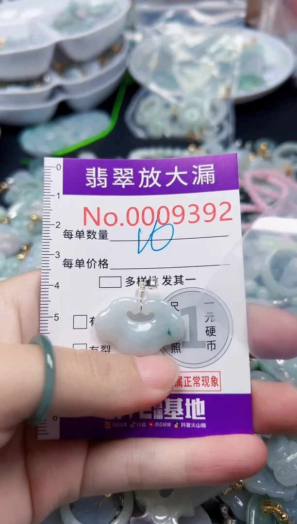 颈饰未镶嵌翡翠9392