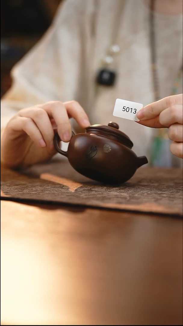 雲梦茶器紫陶茶壶5013