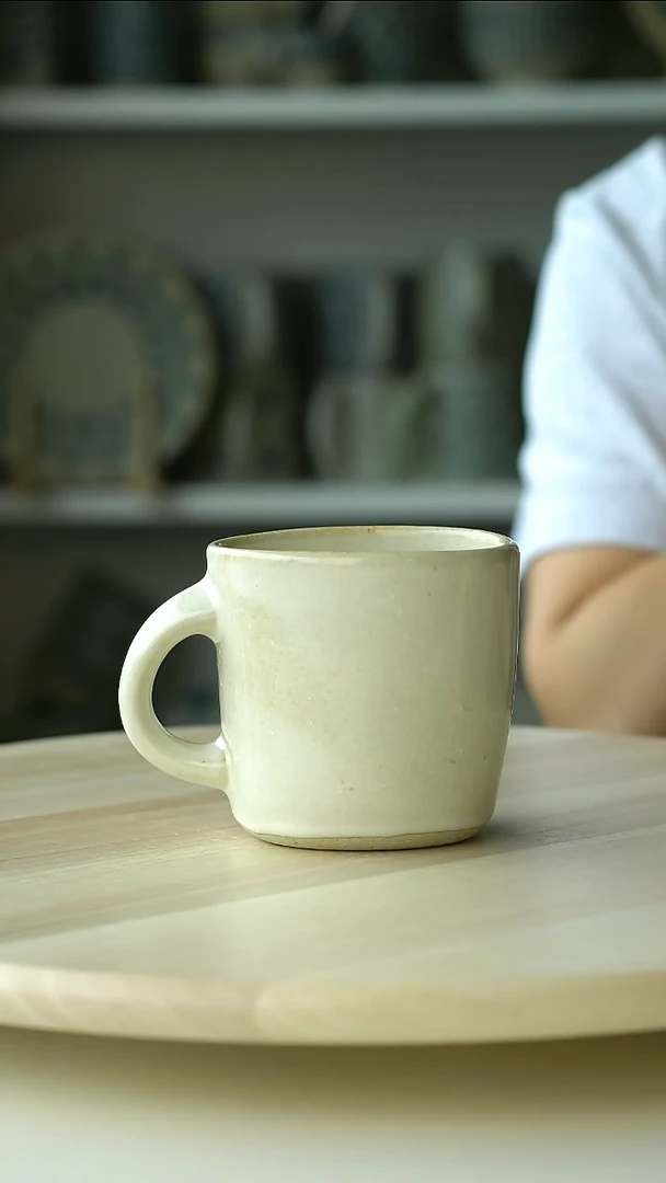 陶瓷微瑕晨曦暖杯300ml@4-2@