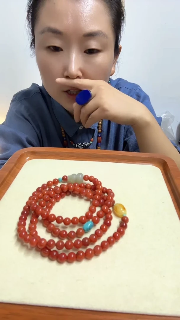 未镶嵌手链南红玛瑙精品长串挂脖