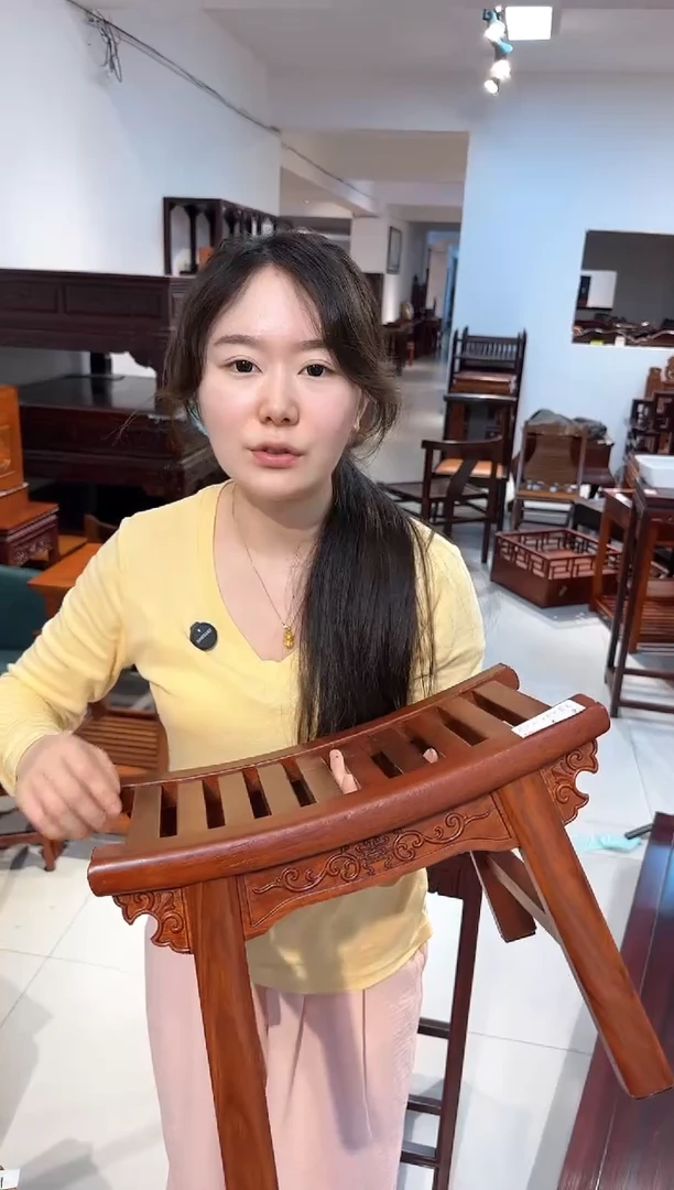 黑酸枝木类其他马鞍凳