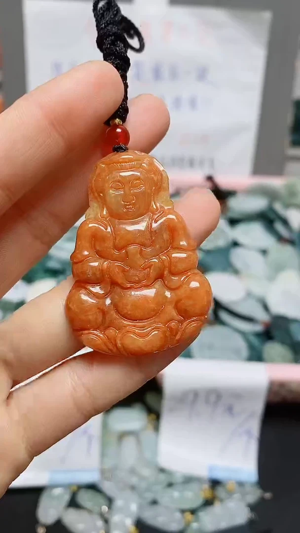 【闪购商品】翡翠颈饰未镶嵌天然翡翠A货