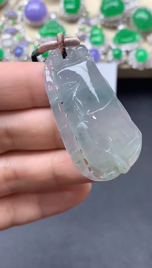 颈饰未镶嵌翡翠122中国好珍宝