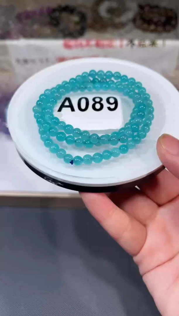 未镶嵌手链水晶A089 天河石多圈