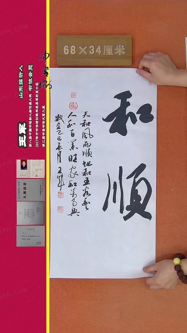 【闪购商品】书法277王军书法作品