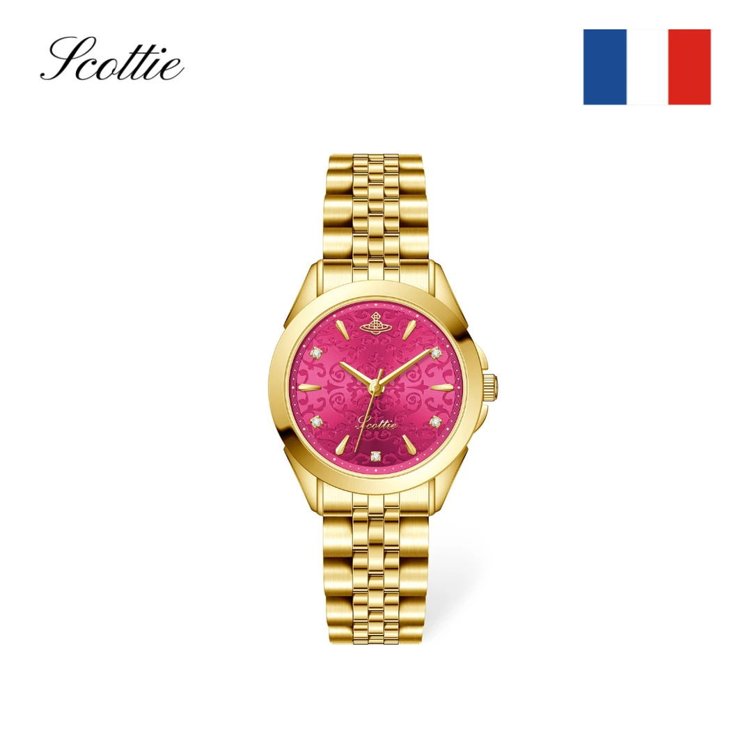 【港口直发】Pitaya【火龙果】---时尚气质轻奢女士小众精致腕表9734