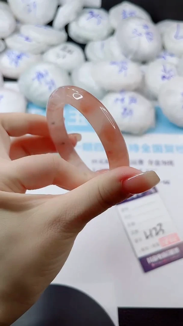 未镶嵌手镯石英质玉多样性发货L123