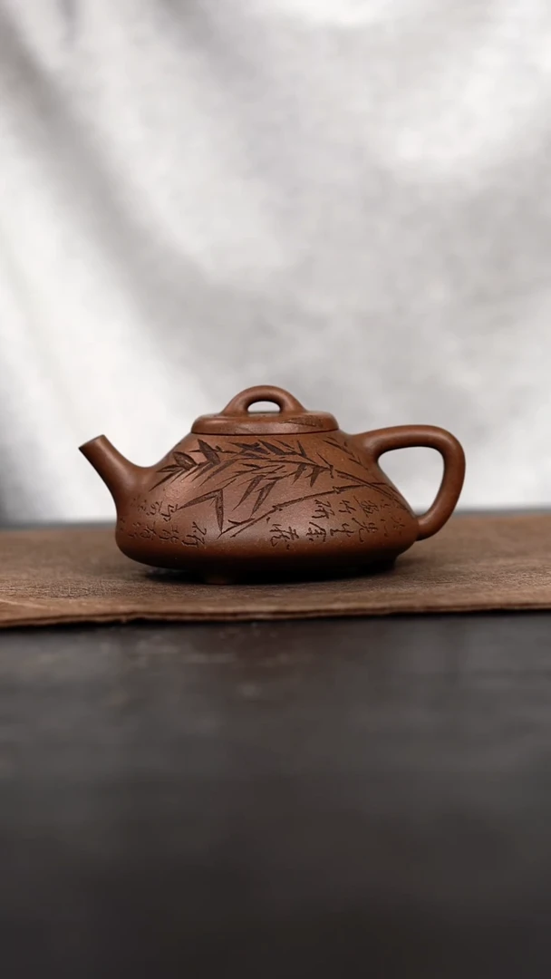 茶壶紫砂原矿手工壶125CC