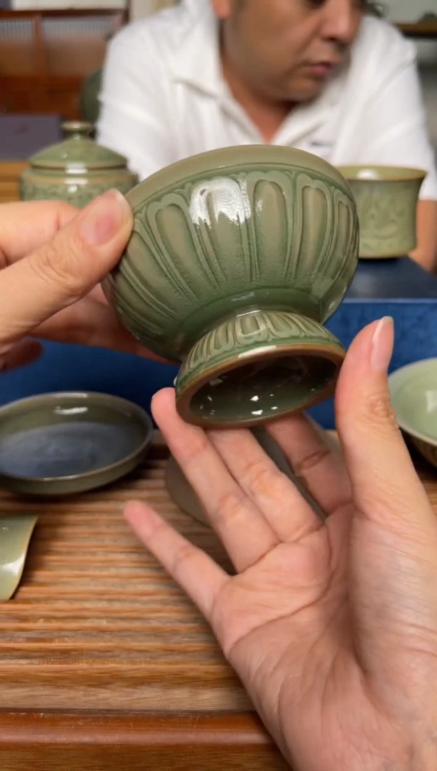 其他408王晓娜纯手工毗卢高足杯