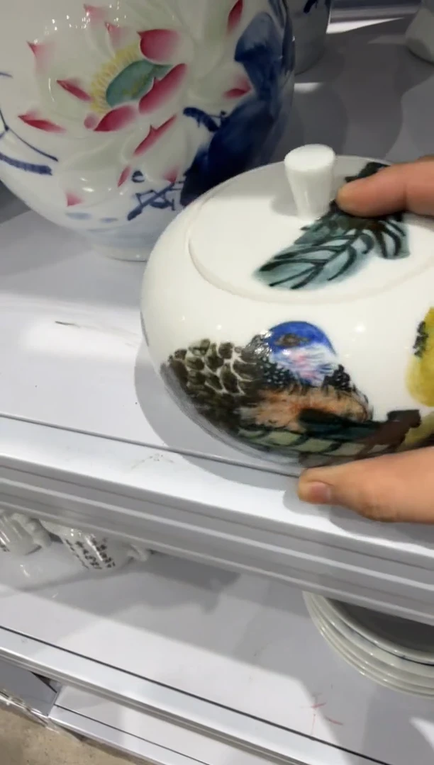 吴义松陶盟手工手绘陶瓷编码：
