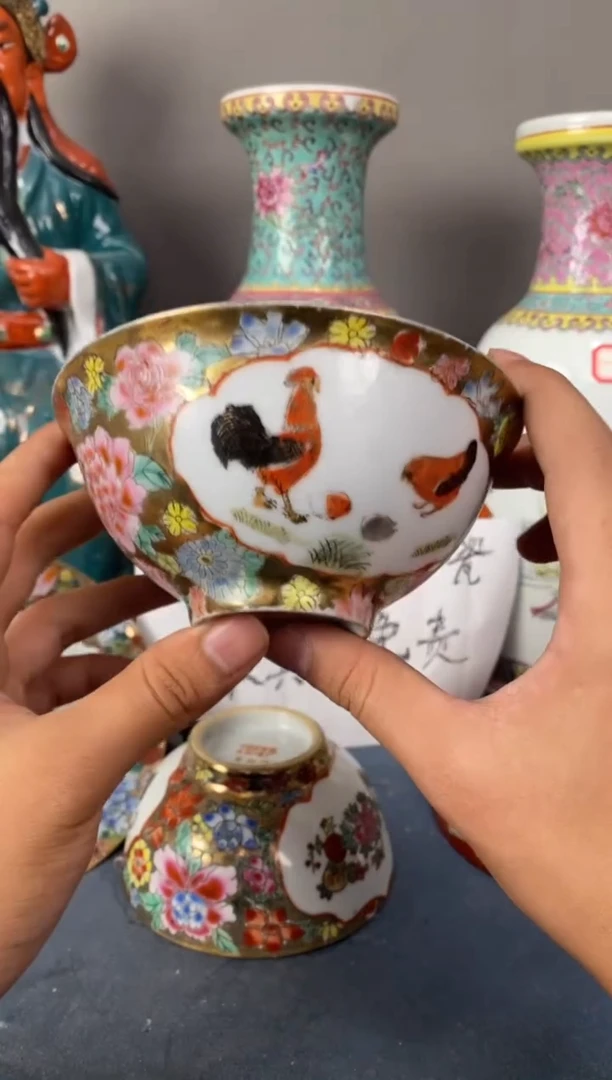 摆件陶567老厂瓷微瑕慎拍（已开价）