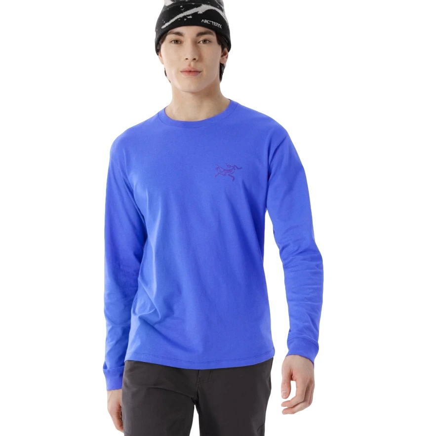 旧【国内现货】薄款男士25新始祖鸟KraggSL棉质长袖T恤简约镭射鸟标