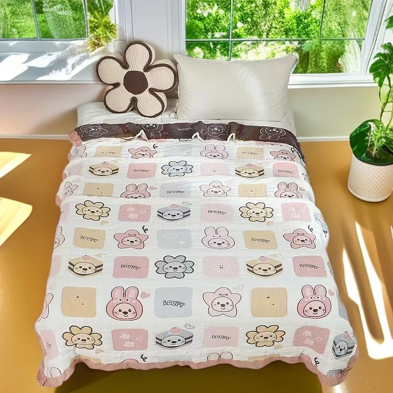 粉色小羊森氧美学被200*230