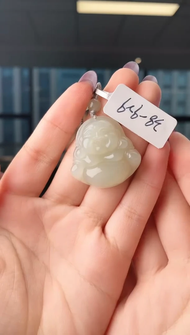 颈饰未镶嵌和田玉佛公 929