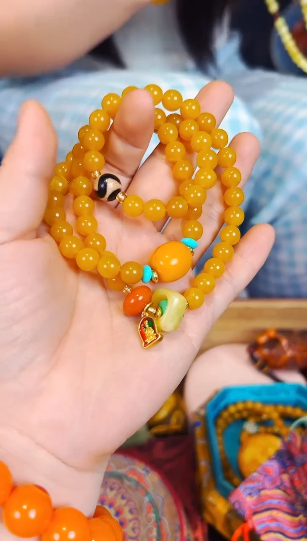 未镶嵌颈饰蜜蜡B兰妹专属高端链接60