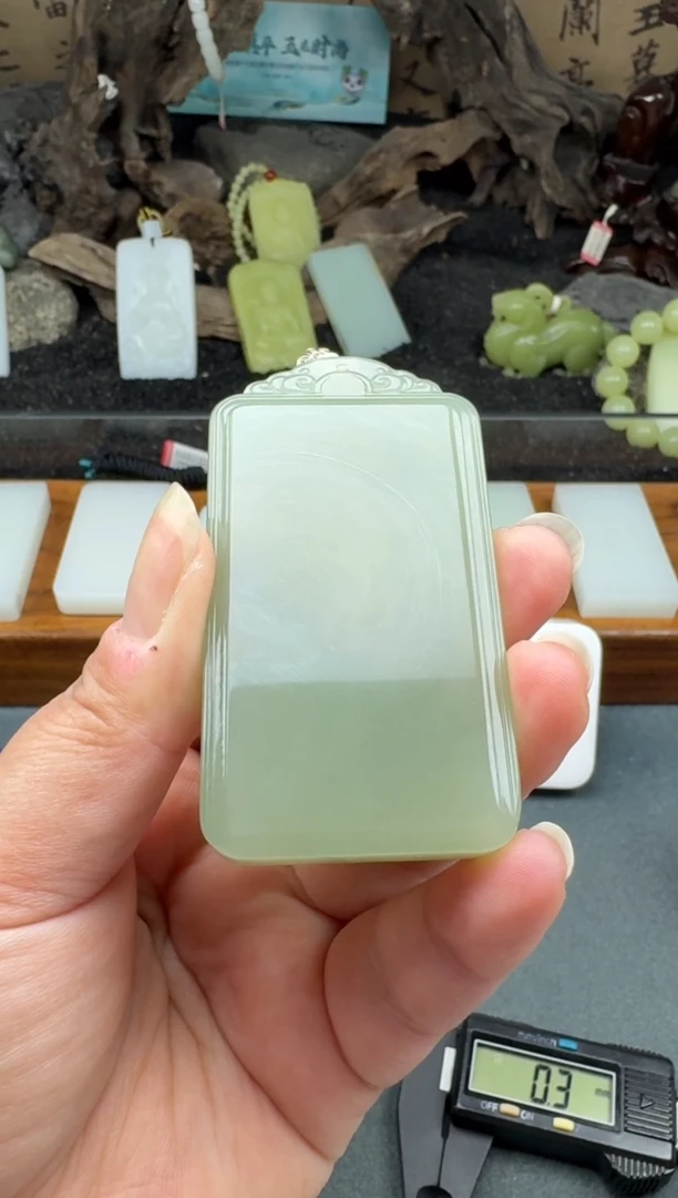 颈饰未镶嵌和田玉4