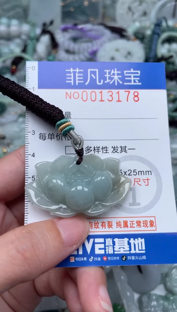 颈饰未镶嵌翡翠13178