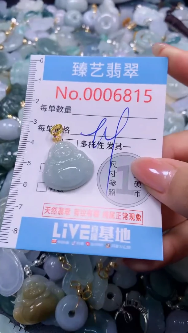 颈饰未镶嵌翡翠6815