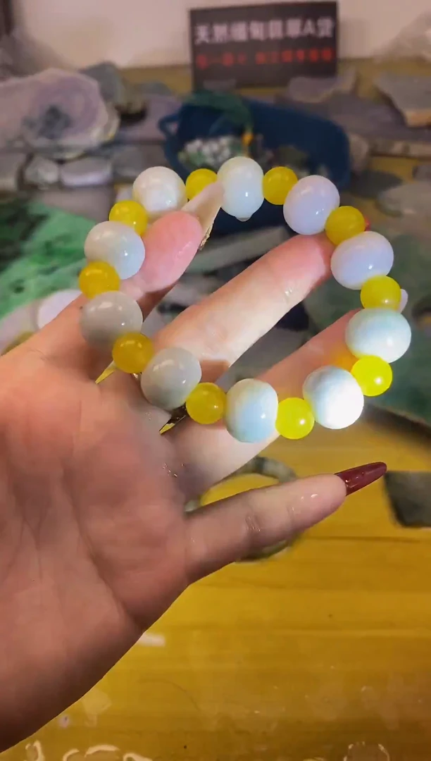 散珠翡翠天然缅甸翡翠A货033