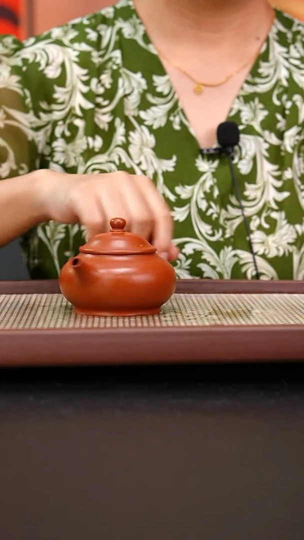 茶壶紫砂黄龙山朱泥锦盘160cc鲍煜