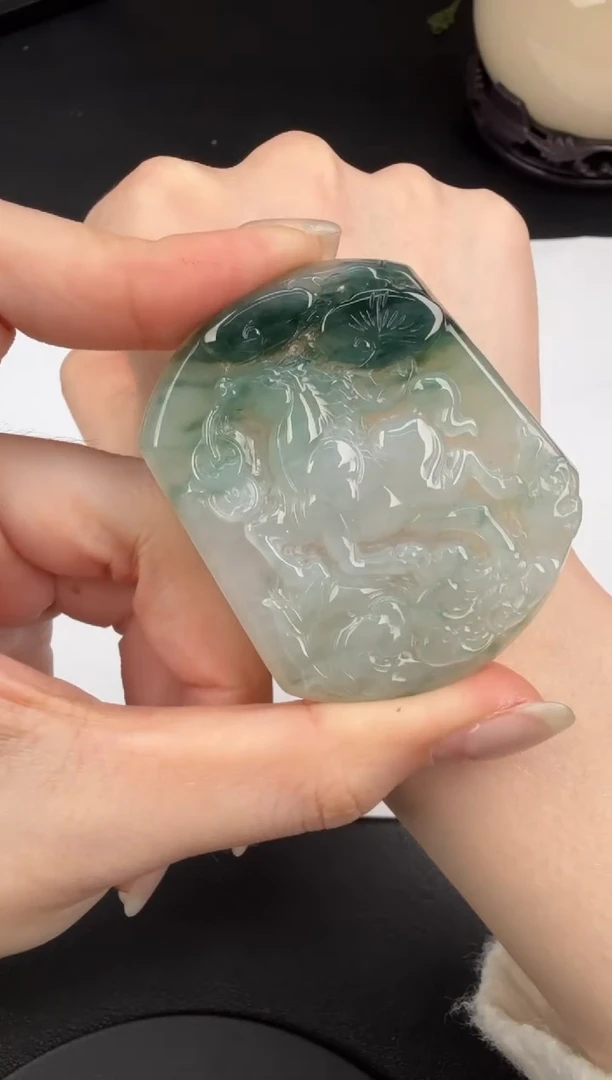 吊坠(不含链)未镶嵌翡翠翡翠饰品-181