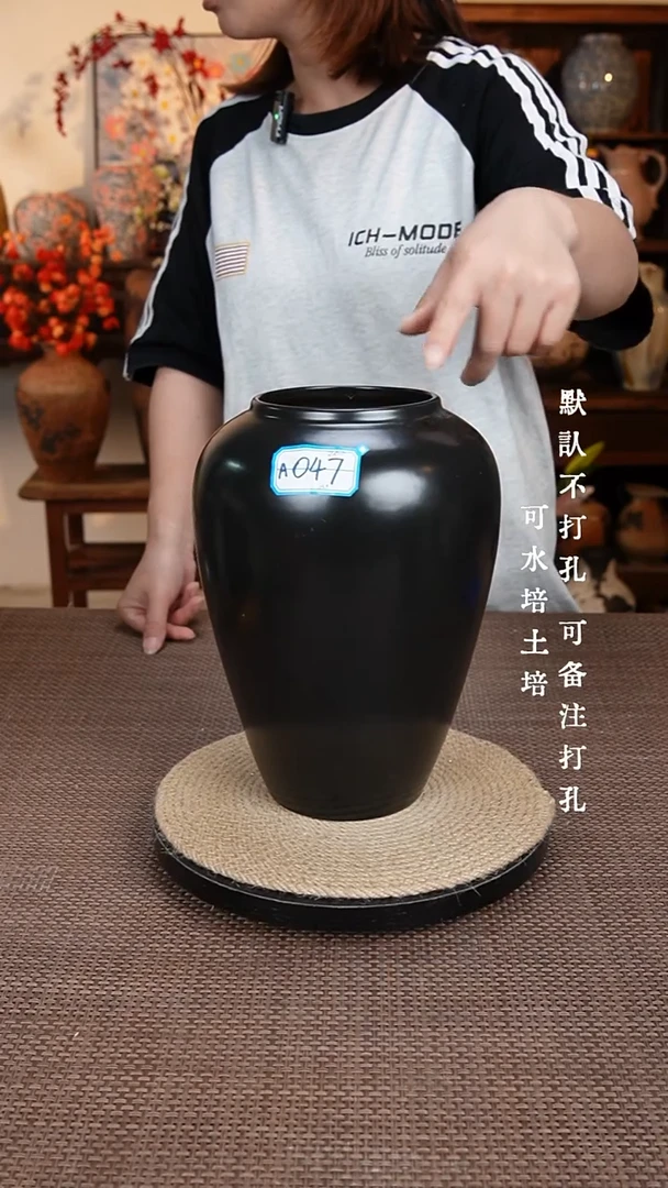 摆件047景德镇陶瓷花瓶