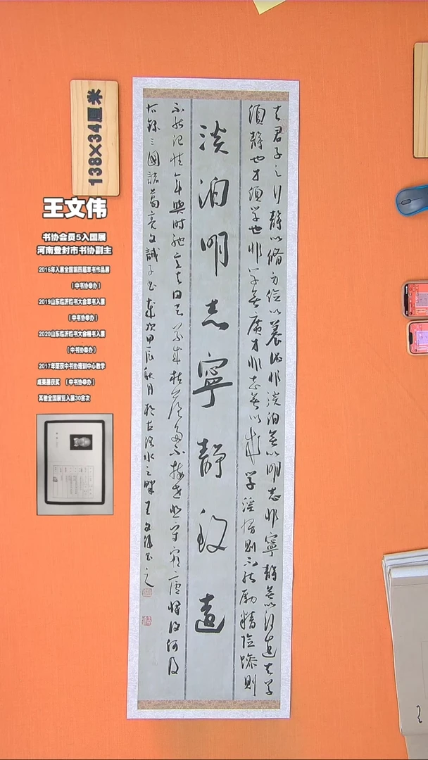 【闪购商品】书法101王老师书法作品