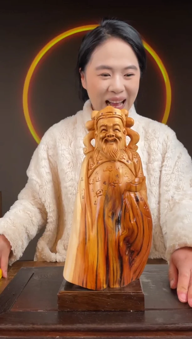 柏木（崖柏）手工摆件,先抢先得! 编号:46