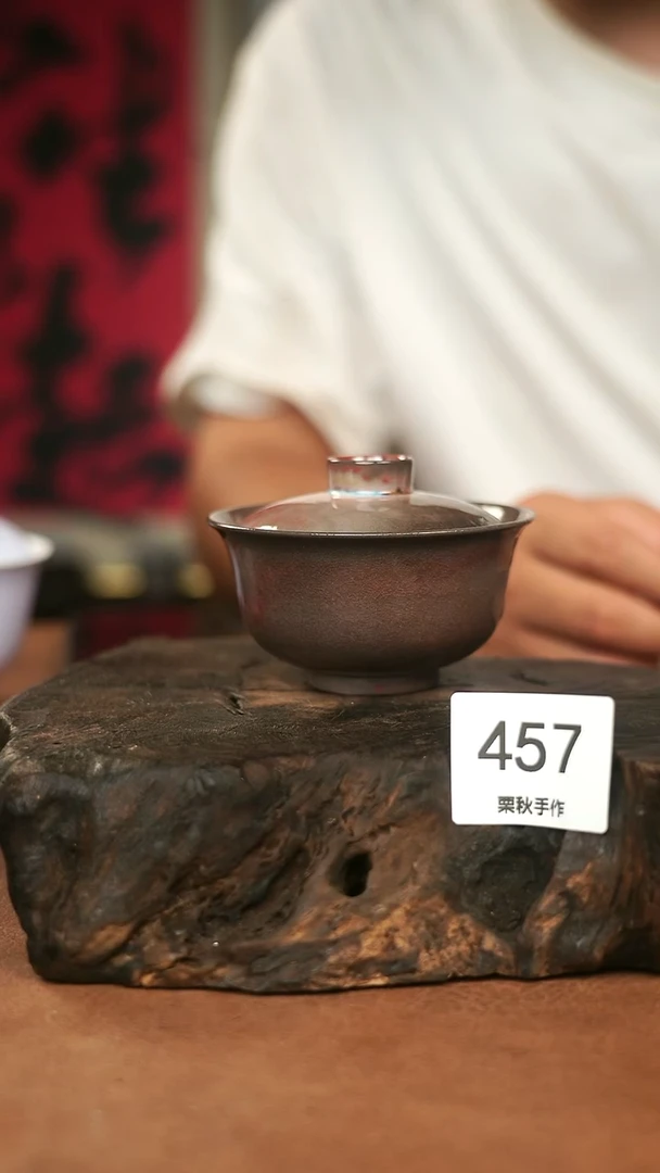 瓷片景德镇栗秋手工手作@457