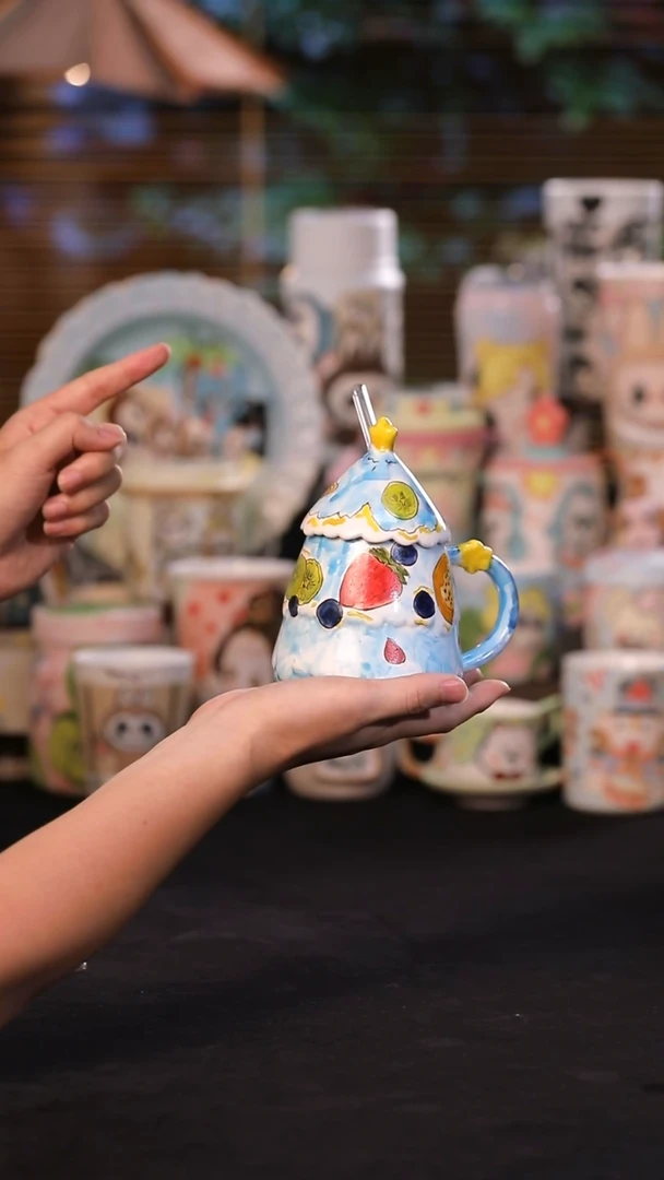 其他景德镇釉下彩手绘设计师款陶瓷