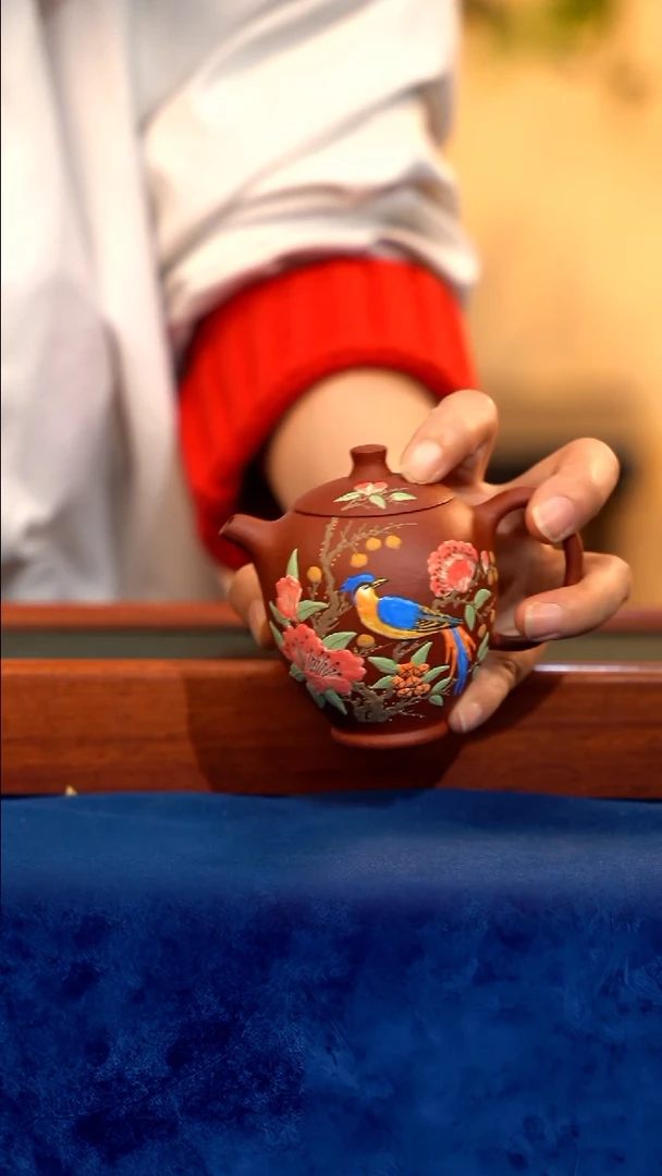 宜兴紫砂 紫砂茶壶 LJY